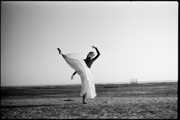 Frédéric Lavilotte-Rolle Photographe Bordeaux - Blog post: Clara - Portrait danseuse argentique petit format noir et blanc