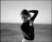 Frédéric Lavilotte-Rolle Photographe Bordeaux - Blog post: Clara - Portrait danseuse argentique moyen format noir et blanc